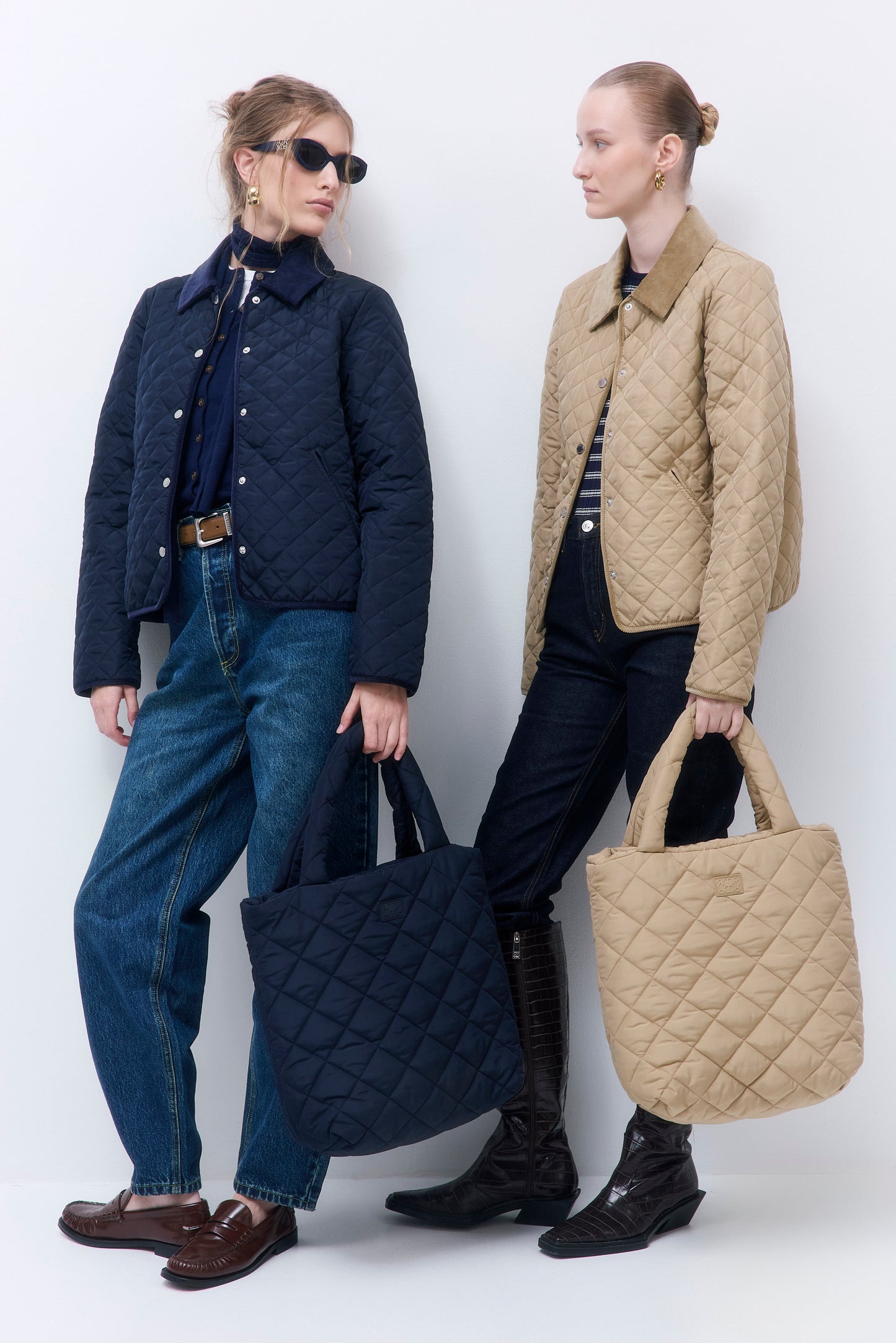 Straight Fit Quilted Jacket