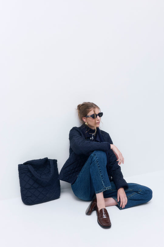 Quilted Boxy Carry All