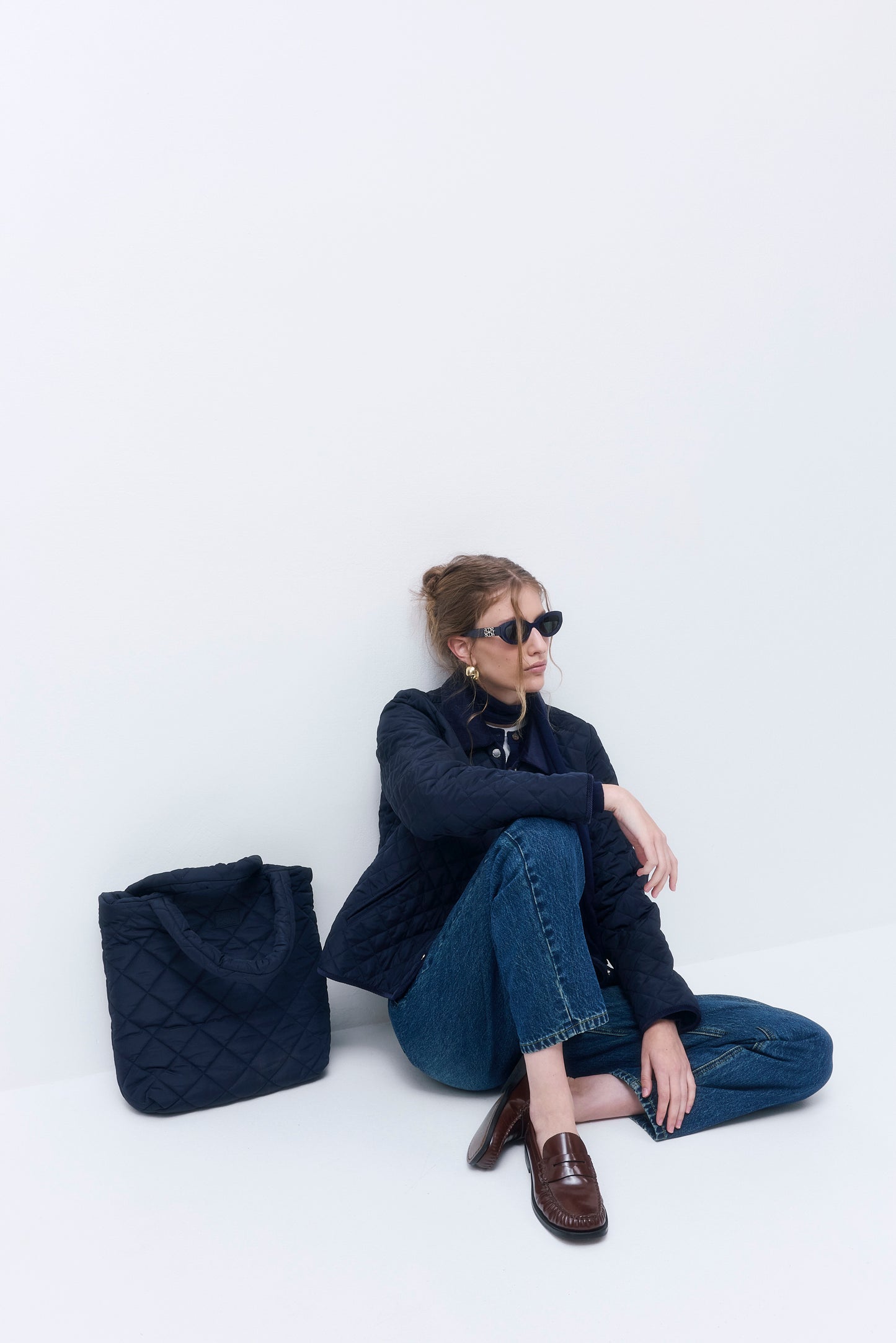 Quilted Boxy Carry All