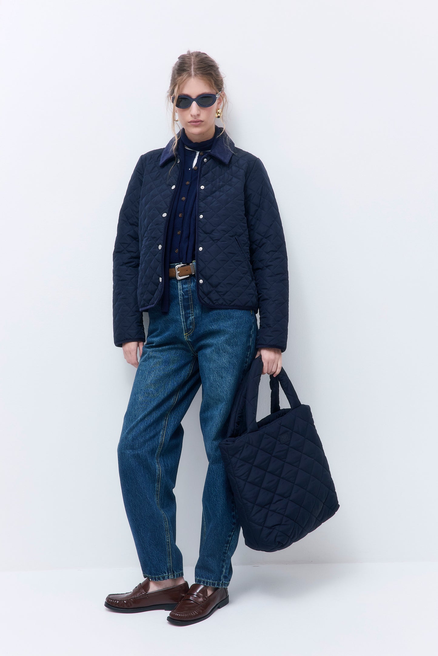 Quilted Boxy Carry All