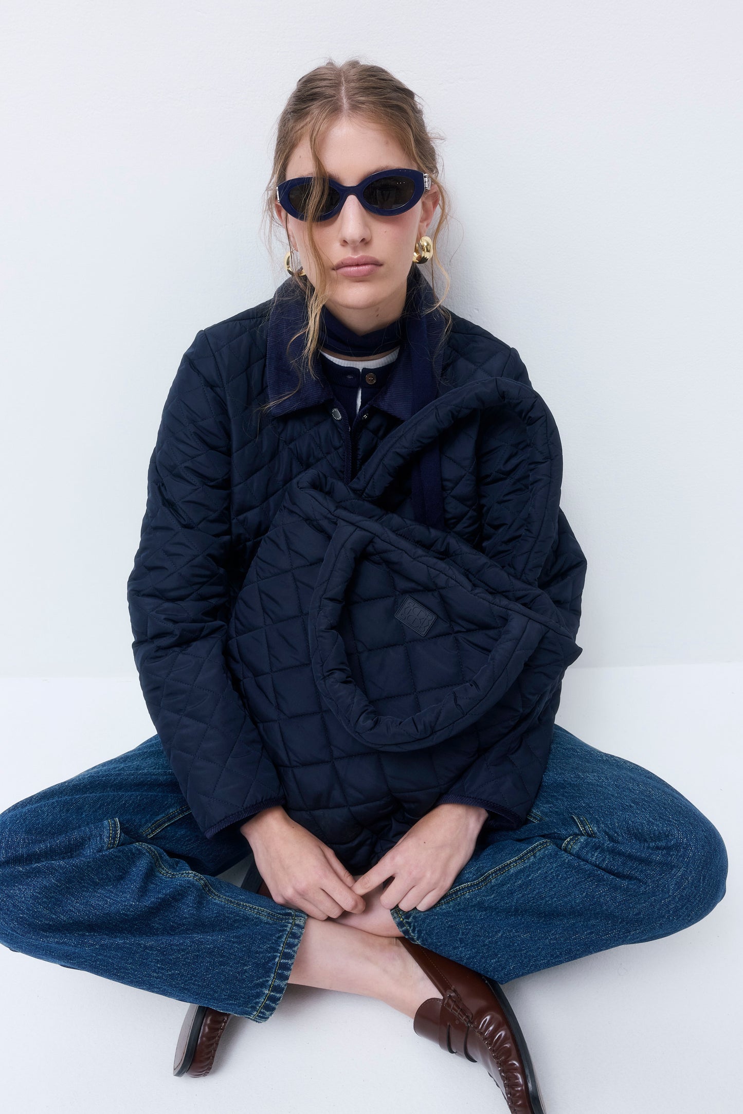 Quilted Boxy Carry All