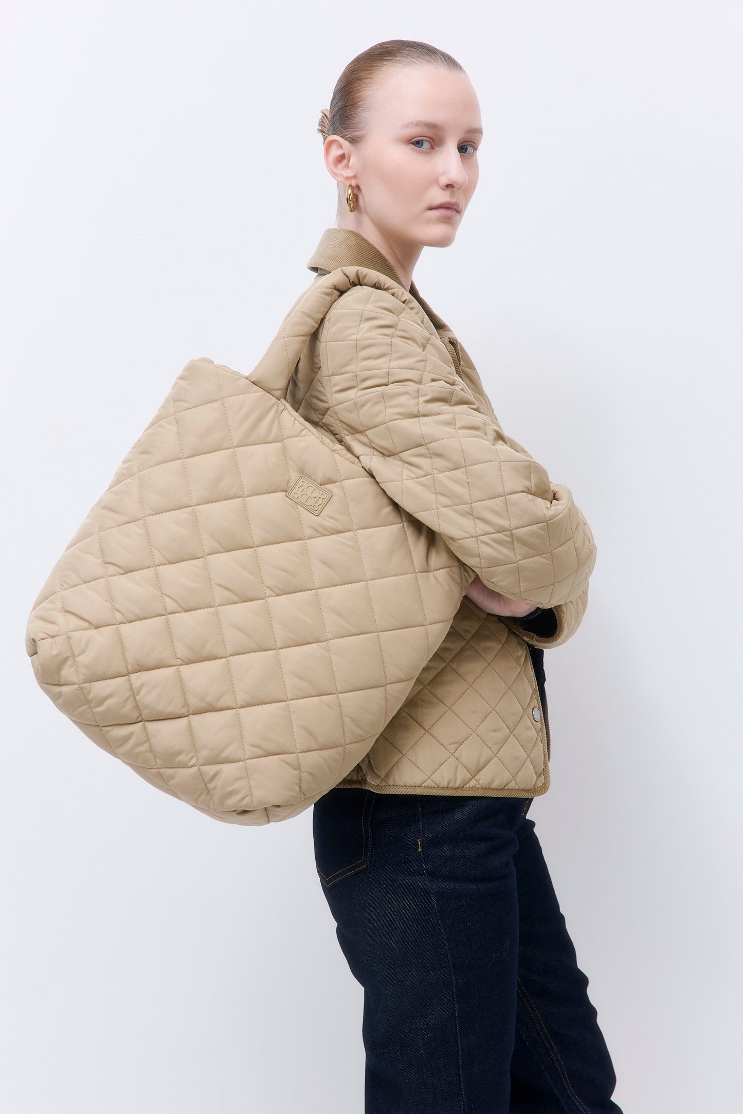 Quilted Boxy Carry All