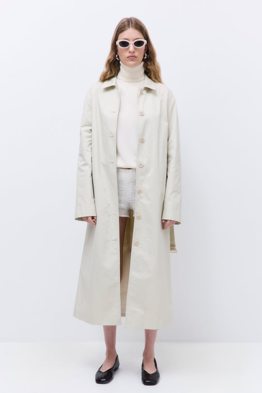 Straight Fit Trench Coat
