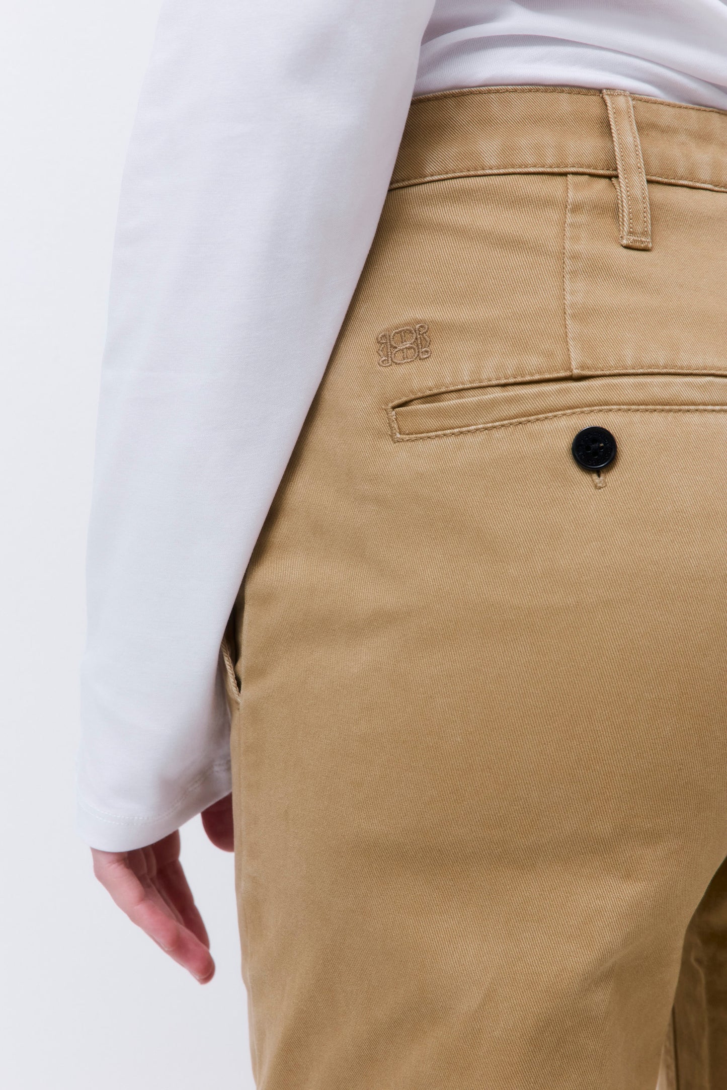 Washed Straight Pants