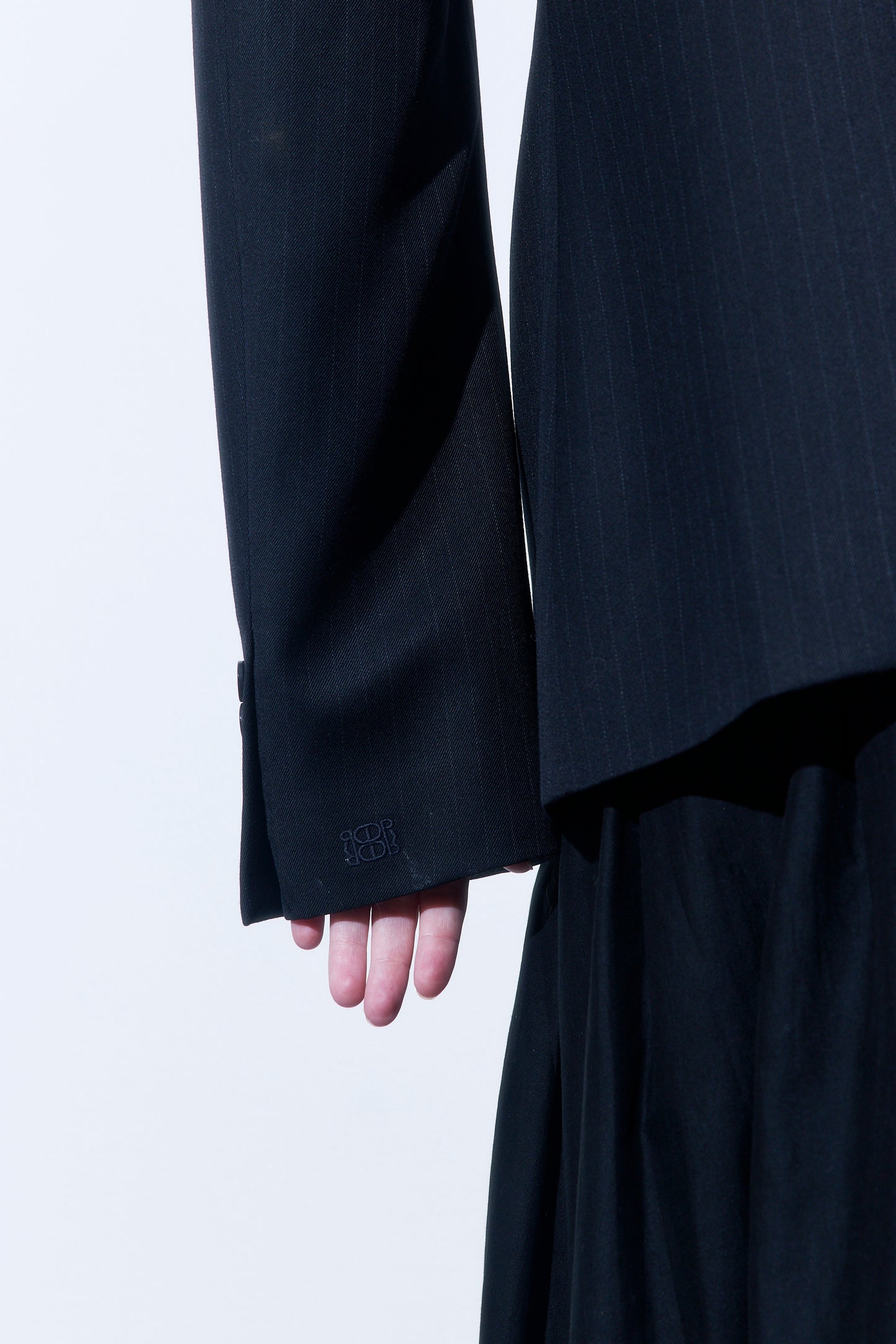 Pin Striped Tailored Hourglass Jacket