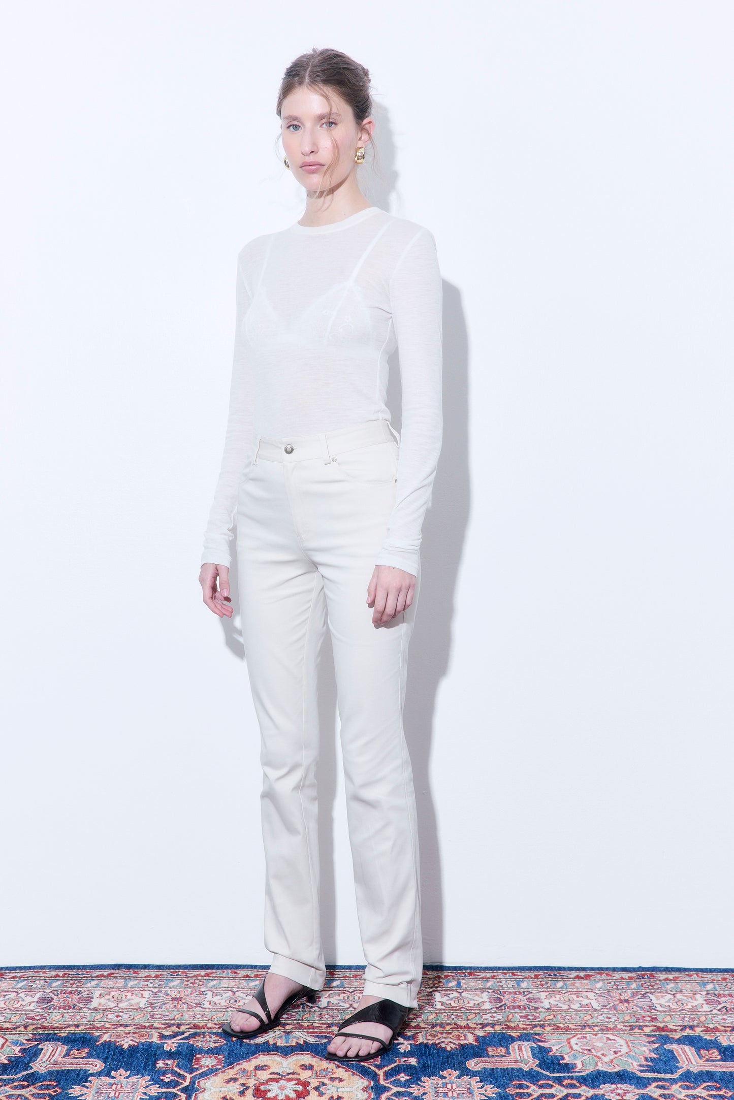 Fitted Full Length Pants