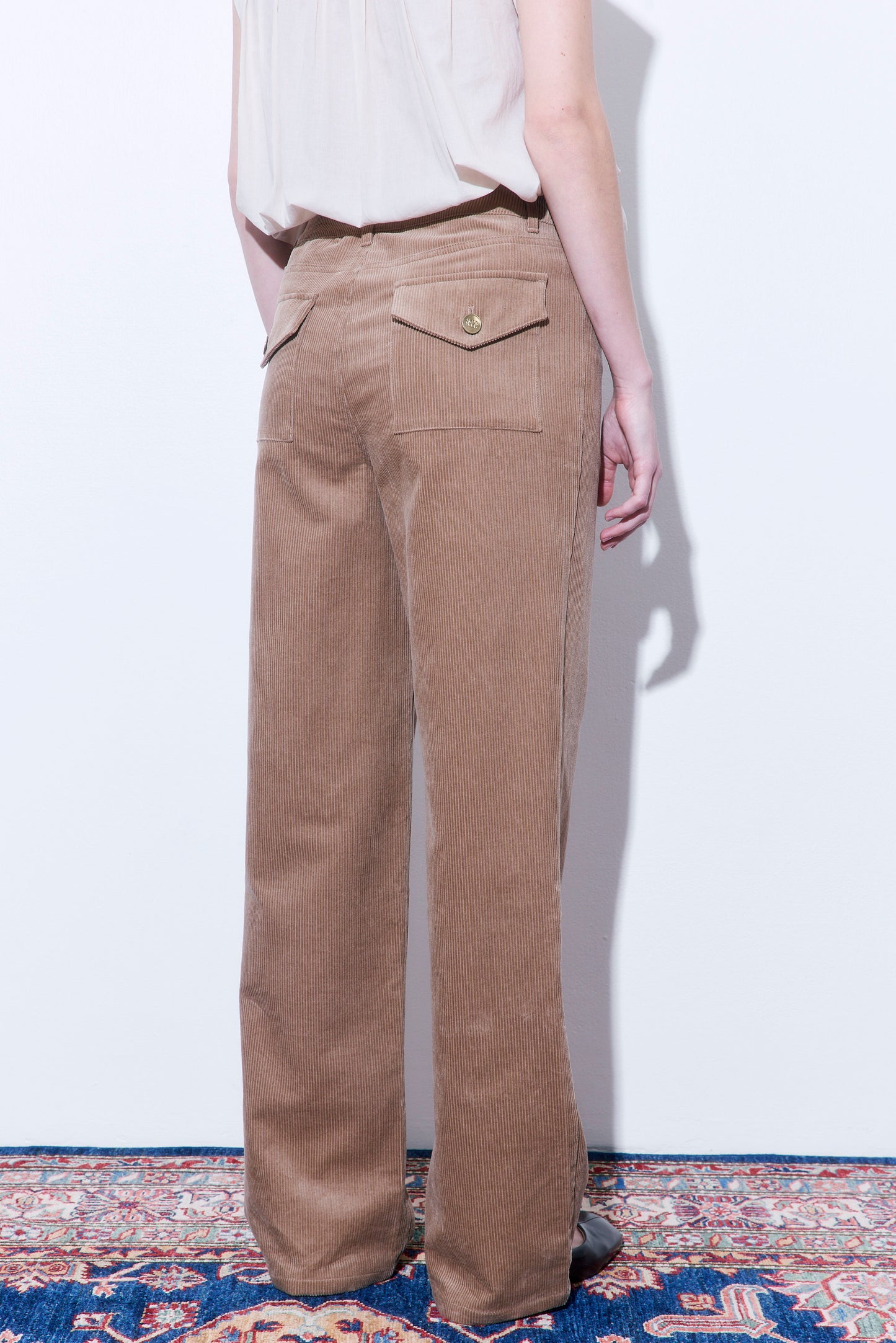 Corduroy Wide Leg Pants