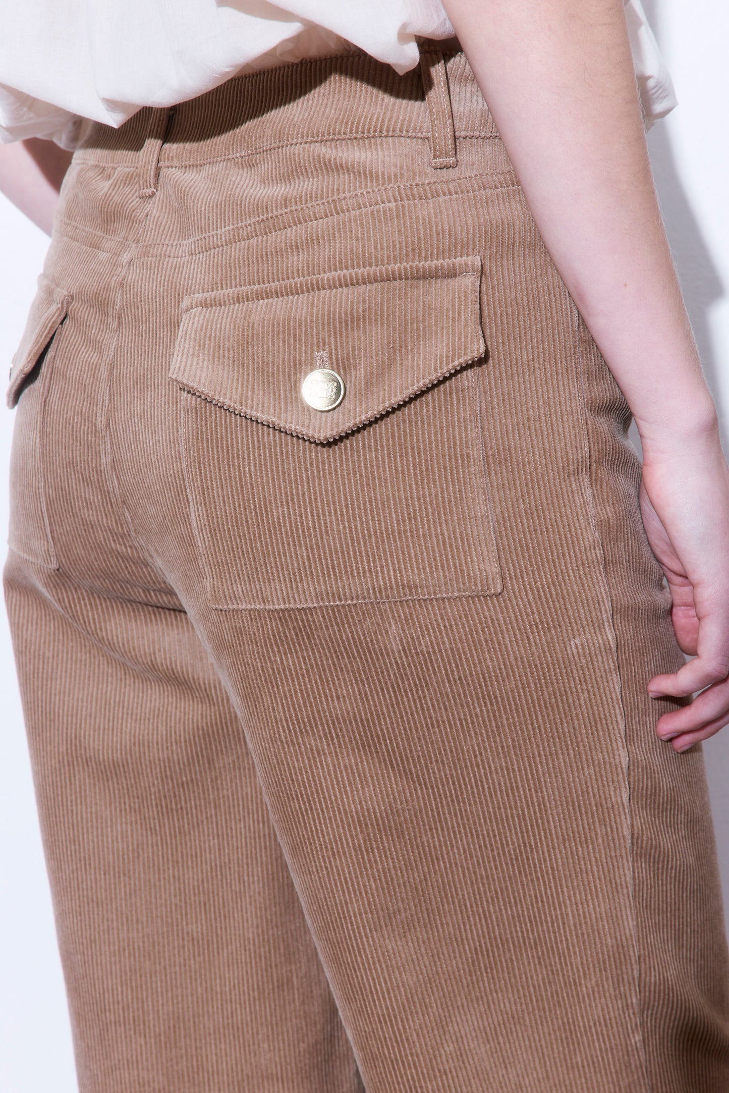 Corduroy Wide Leg Pants