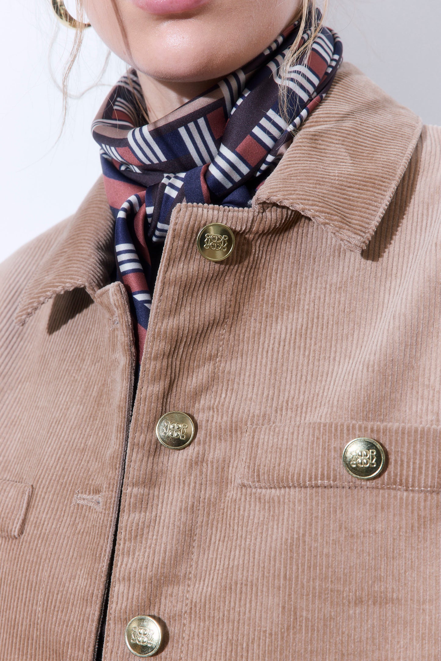 Boxy Corduroy Jacket