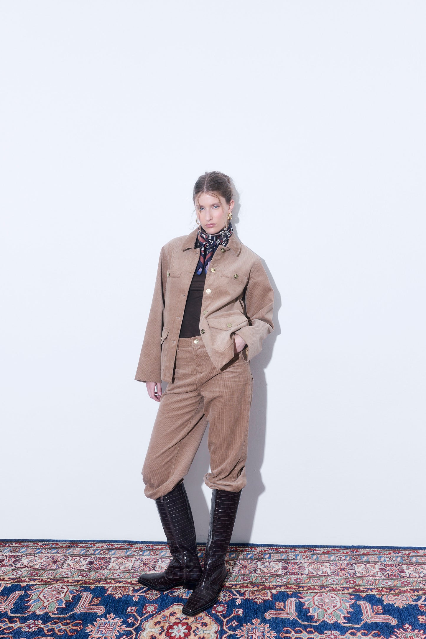 Boxy Corduroy Jacket