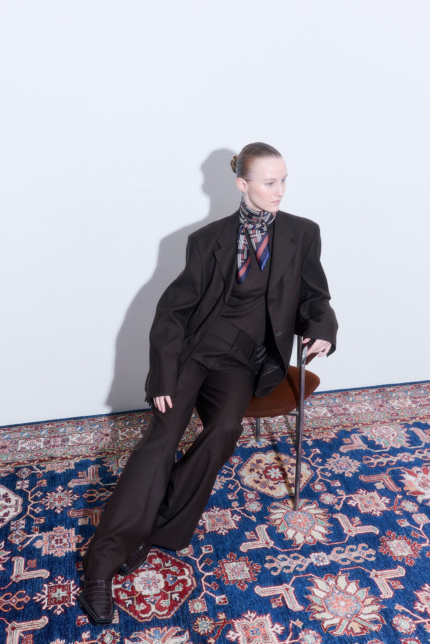 Tailored Oversized Wool Blazer