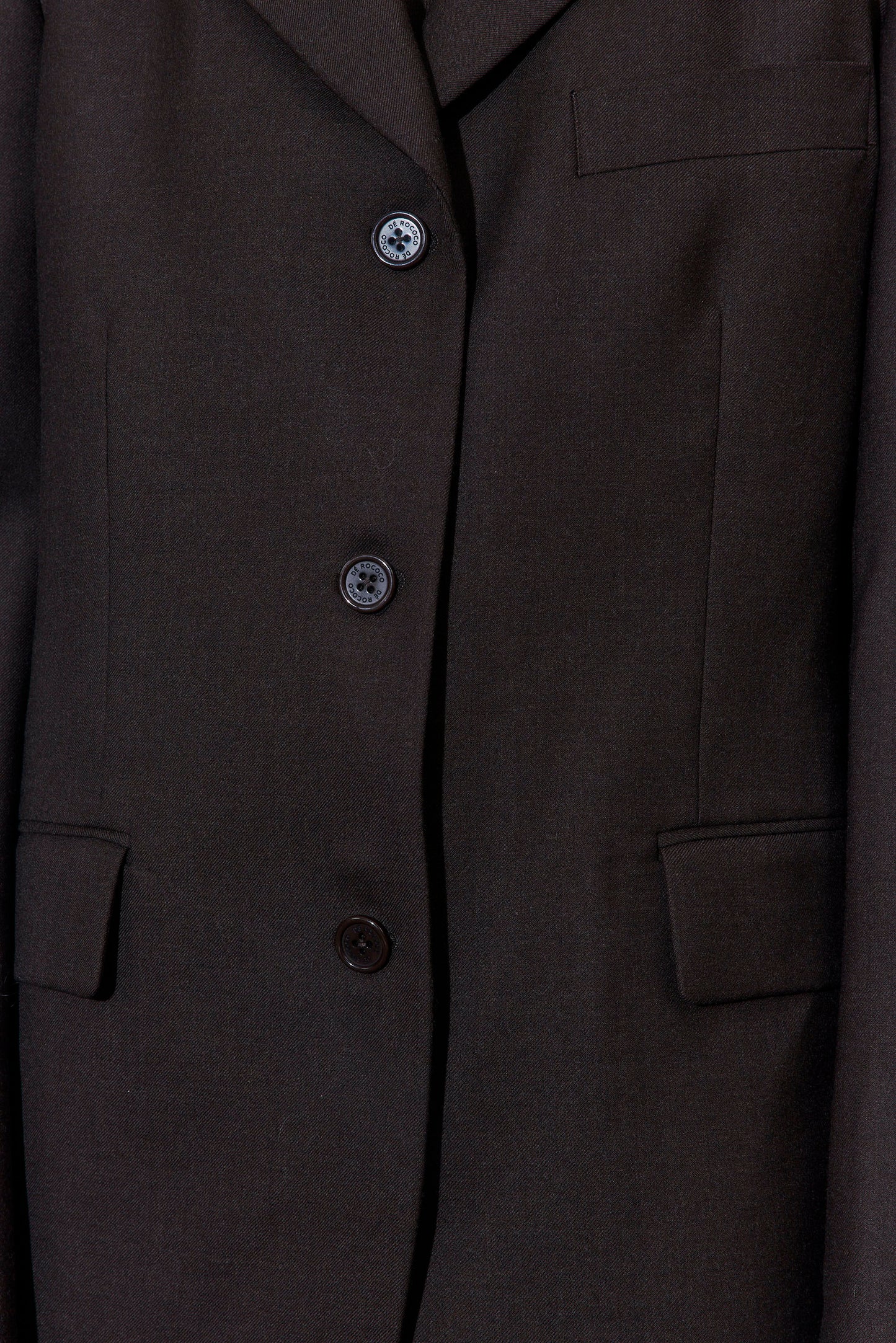 Tailored Oversized Wool Blazer