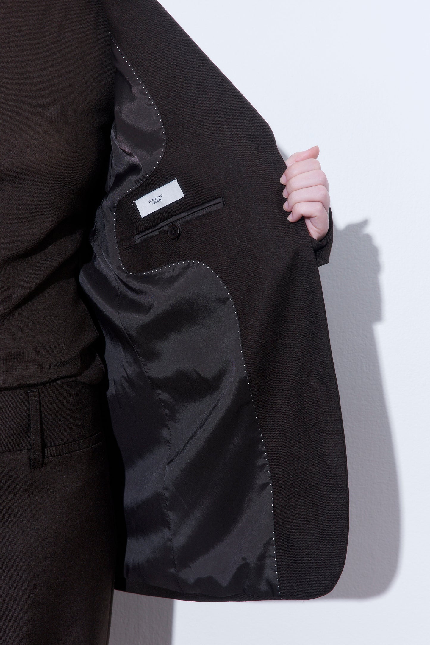 Tailored Oversized Wool Blazer