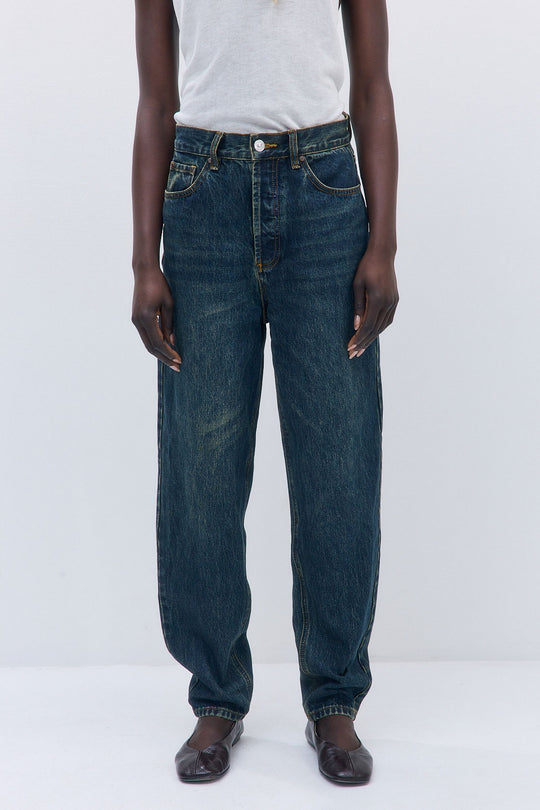 No.13| High Rise Tapered Balloon Denim