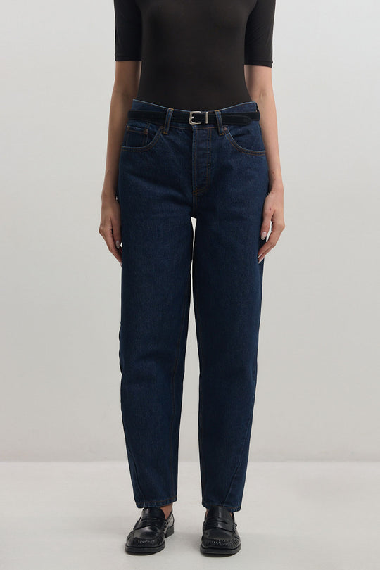 No.21| Mid Rise Barrel Denim