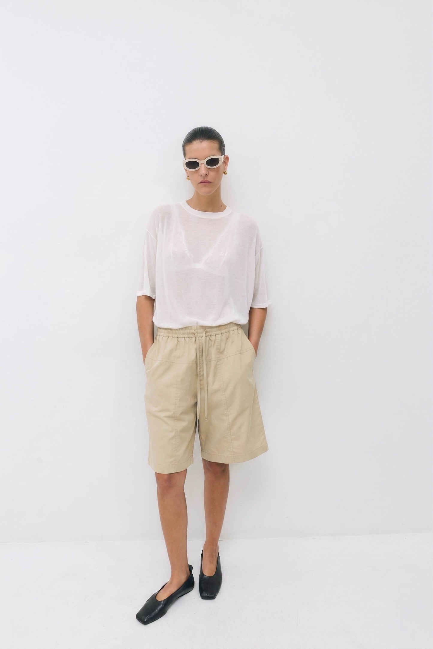 Poplin Bermuda Shorts - Dé Rococo
