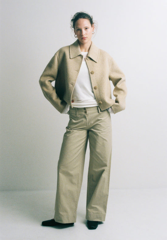 Relaxed Double Wool Jacket