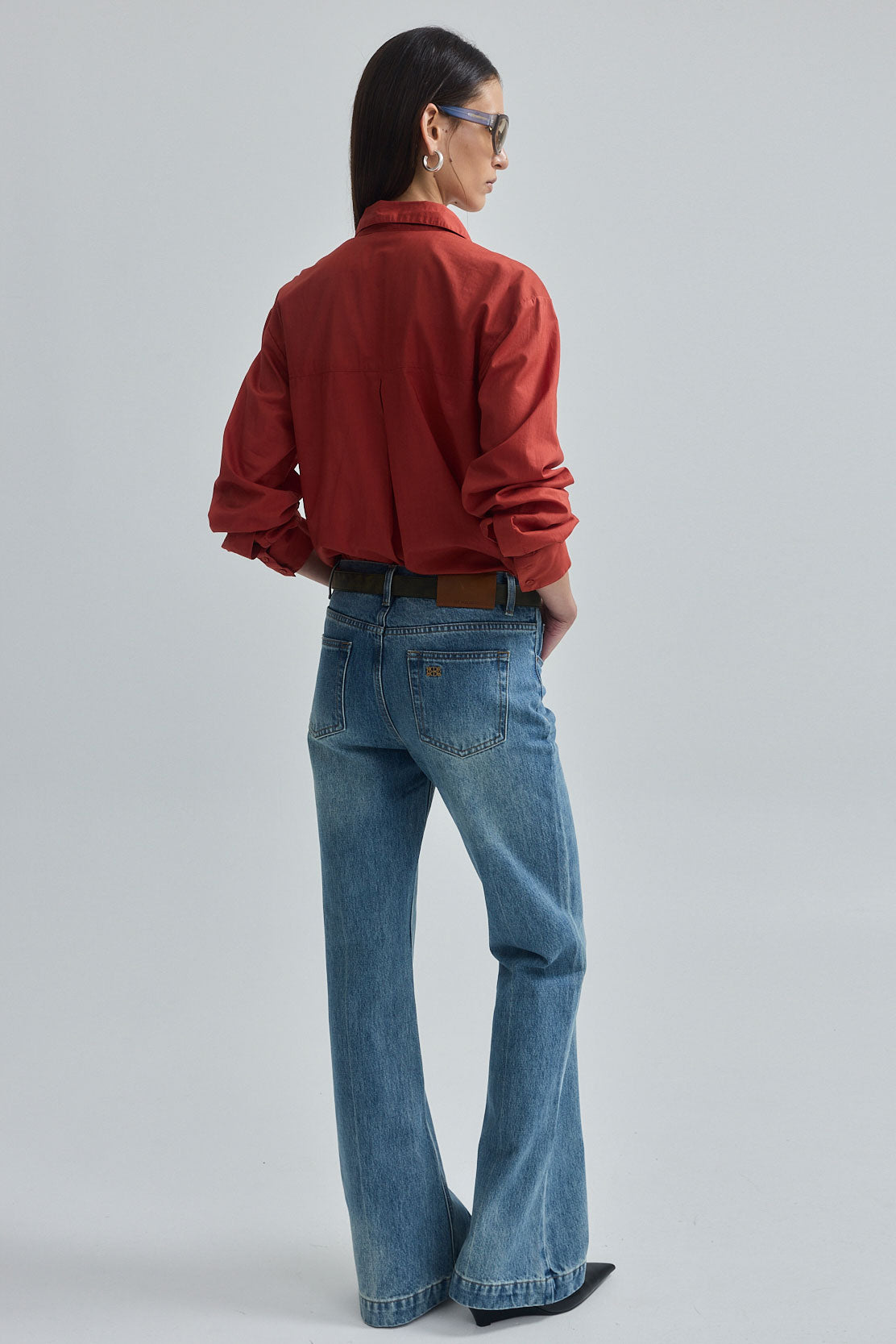 Embroidered Button Down