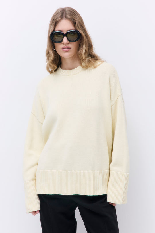 Oversized Crew Neck Jumper