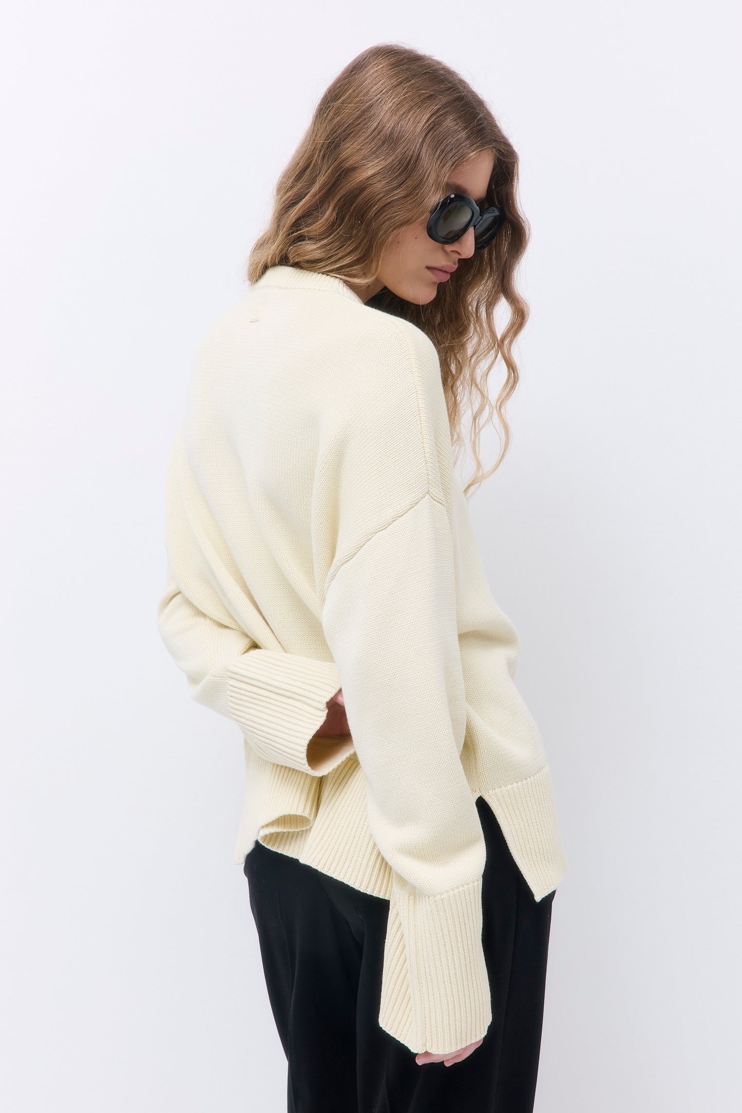 Oversized Crew Neck Jumper