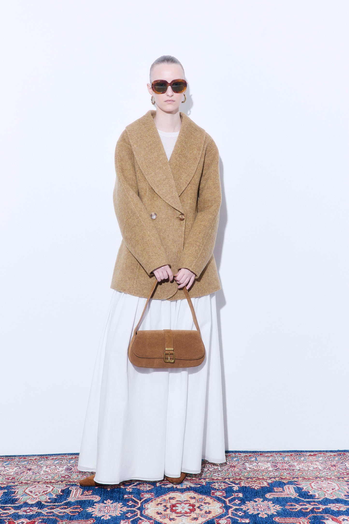 Hourglass Double Wool Coat