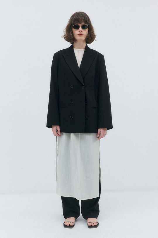 Oversized Double Breasted Daddy Blazer