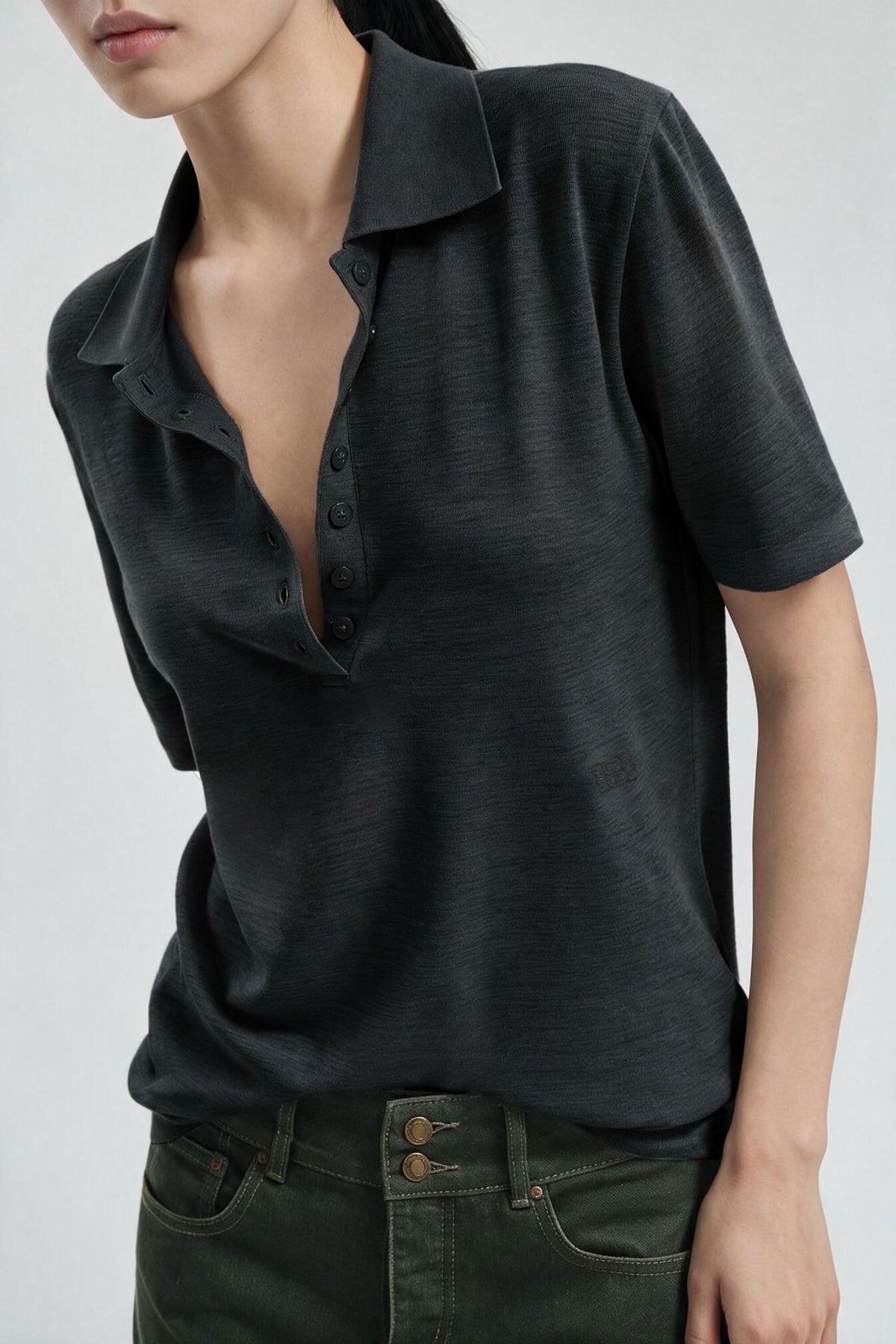 Merino Wool Polo