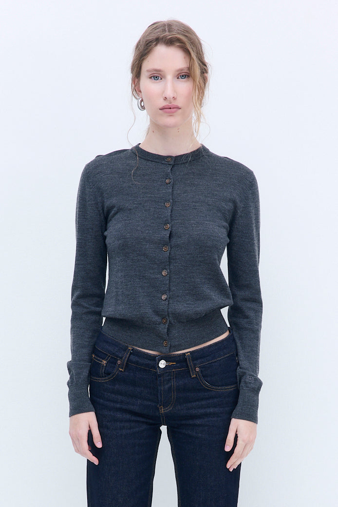 Merino Wool Cardigan