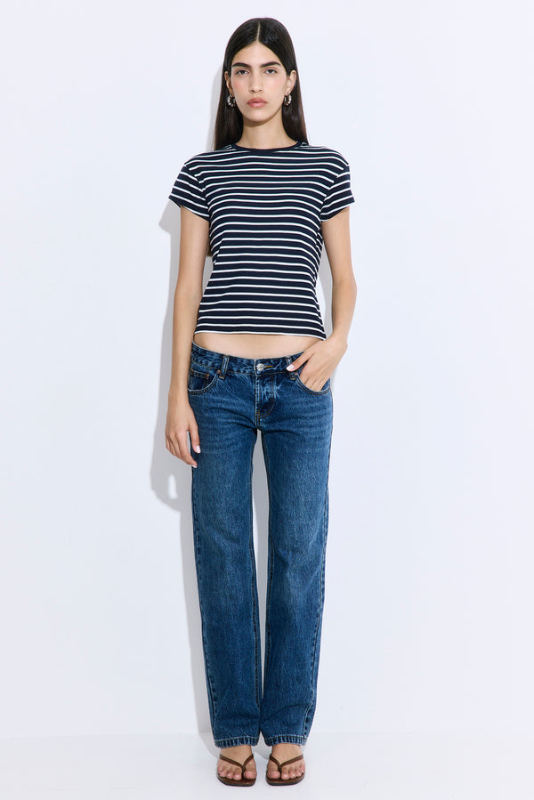 No.15| Low Rise Straight Denim