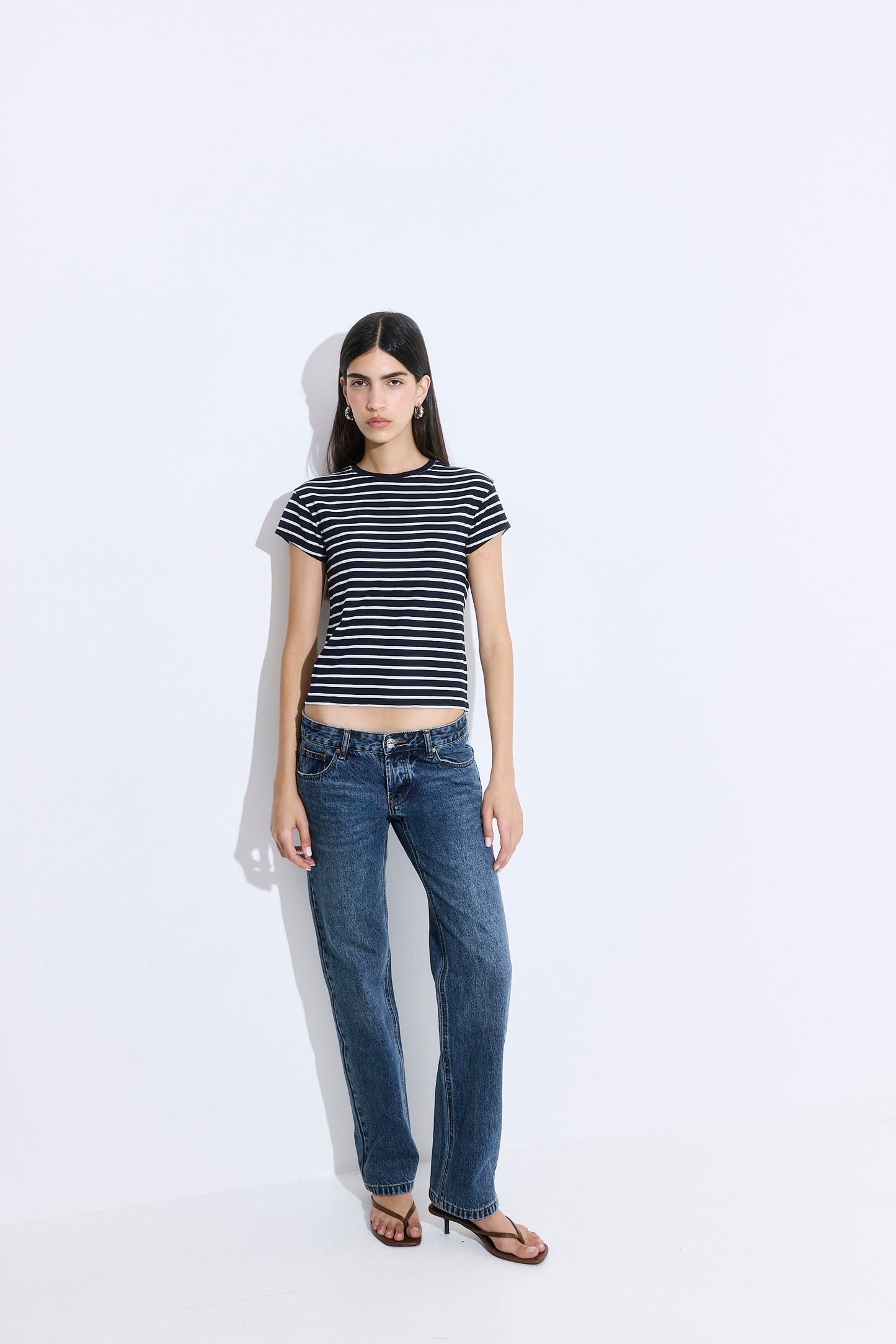No.15| Low Rise Straight Denim