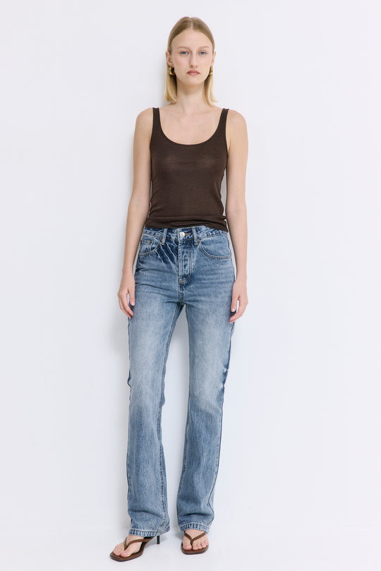 Strappy Wool Cami Top