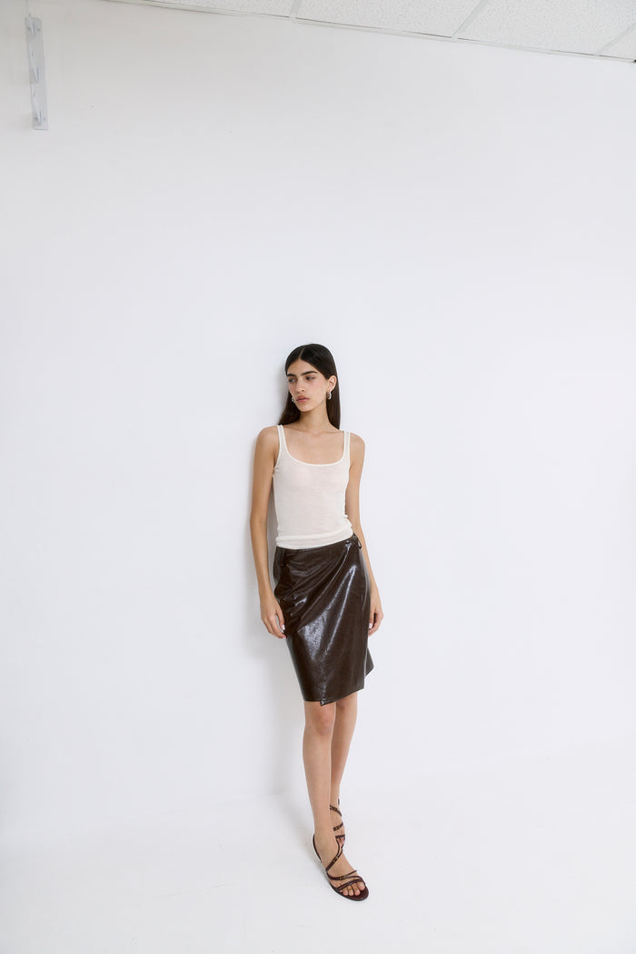Strappy Wool Cami Top