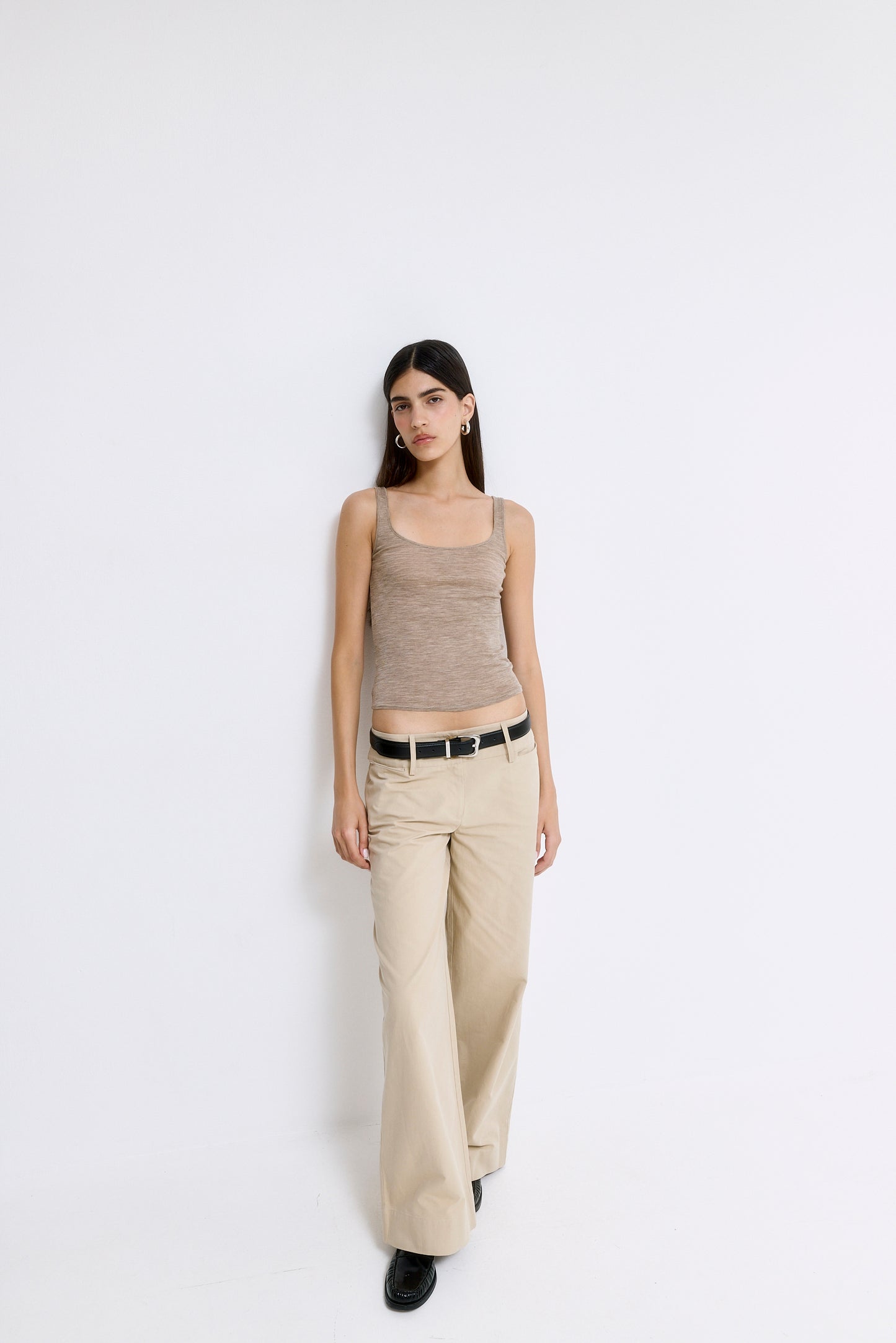 Strappy Wool Cami Top