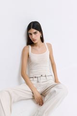 Strappy Wool Cami Top