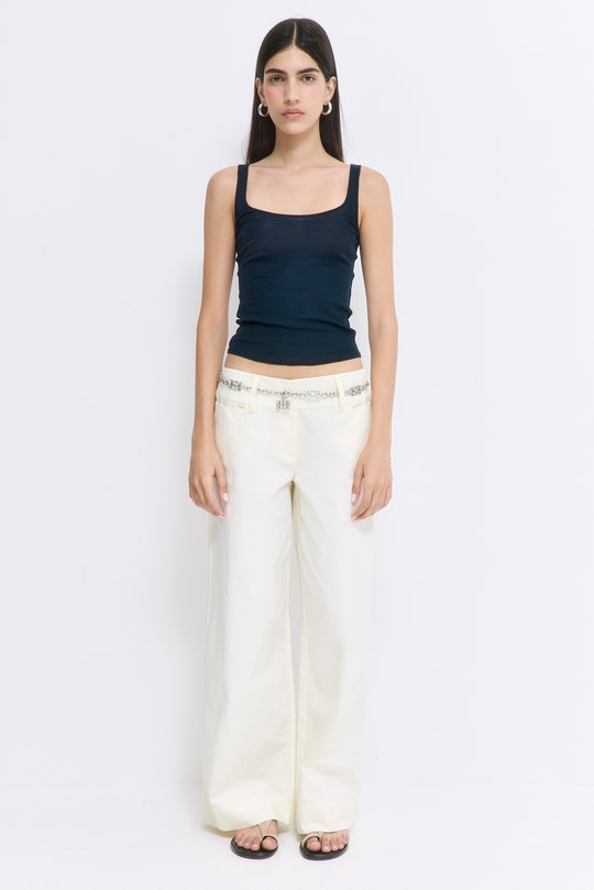 Strappy Wool Cami Top