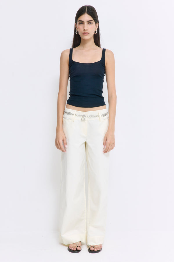 Strappy Wool Cami Top