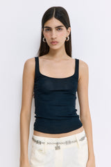 Strappy Wool Cami Top