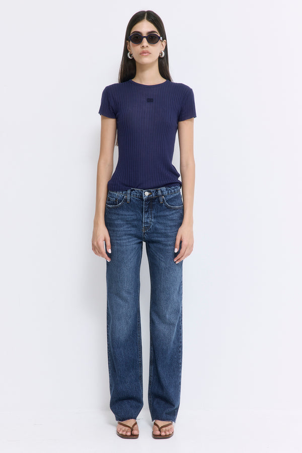 No.10| Low Rise Straight Denim