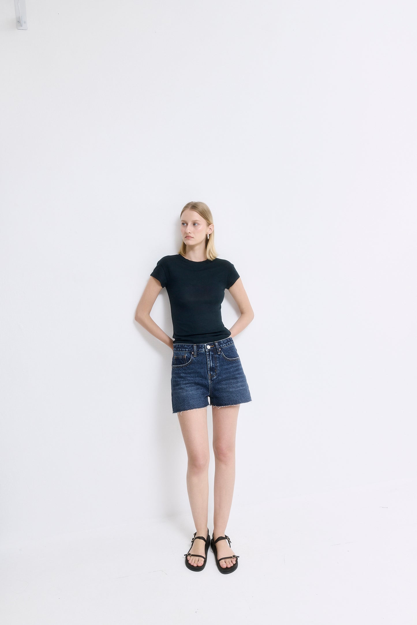 Fitted Wool Cup Tee