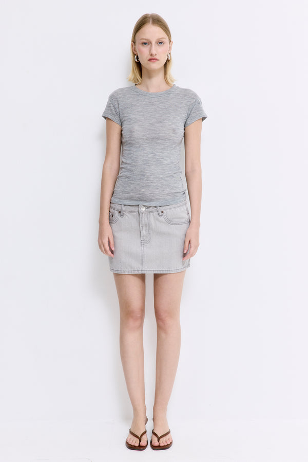Fitted Wool Cup Tee