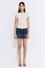 Fitted Wool Cup Tee