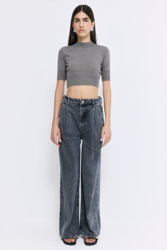 No.12| High Rise Super Wide Denim