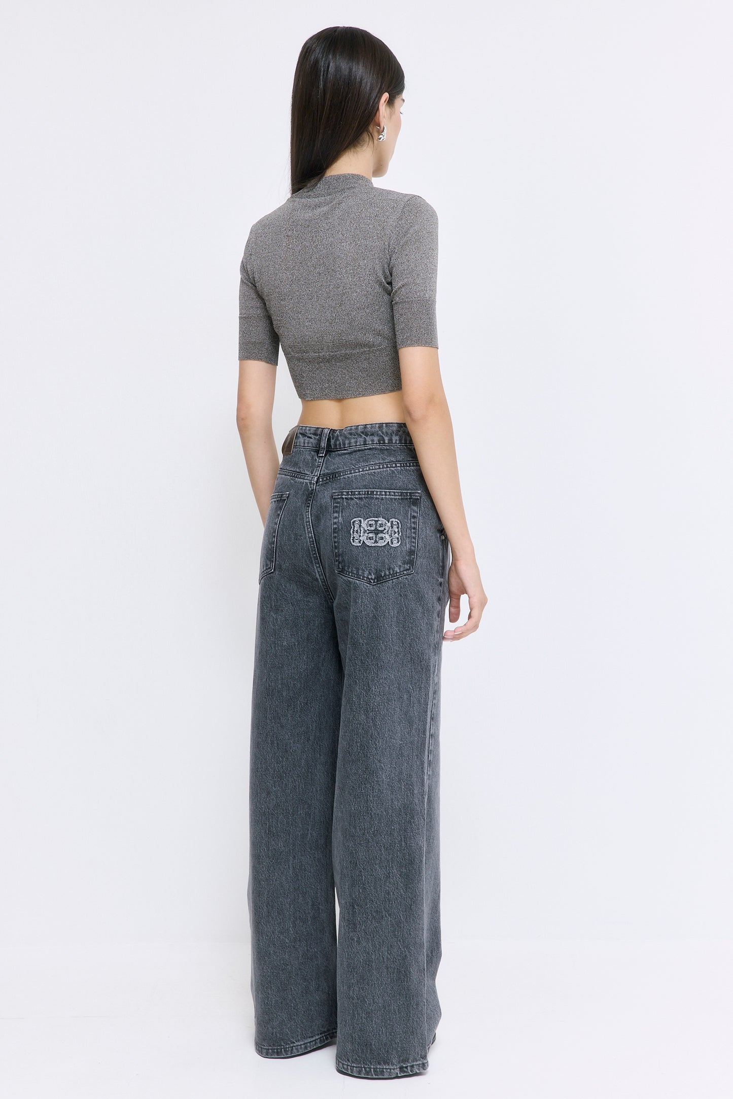 No.12| High Rise Super Wide Denim