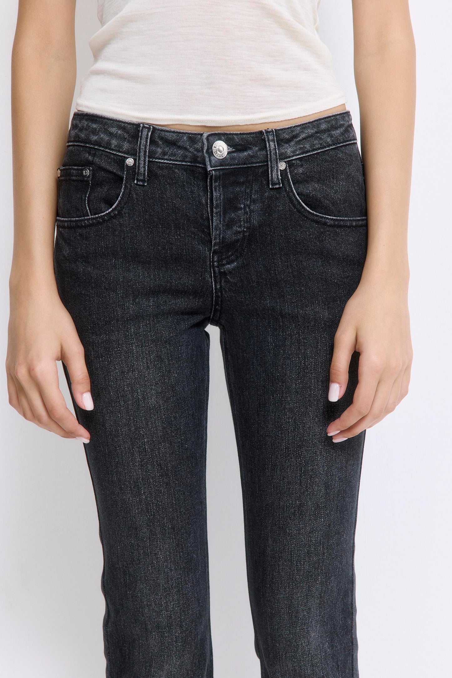 No.18| Mid Rise Fitted Denim