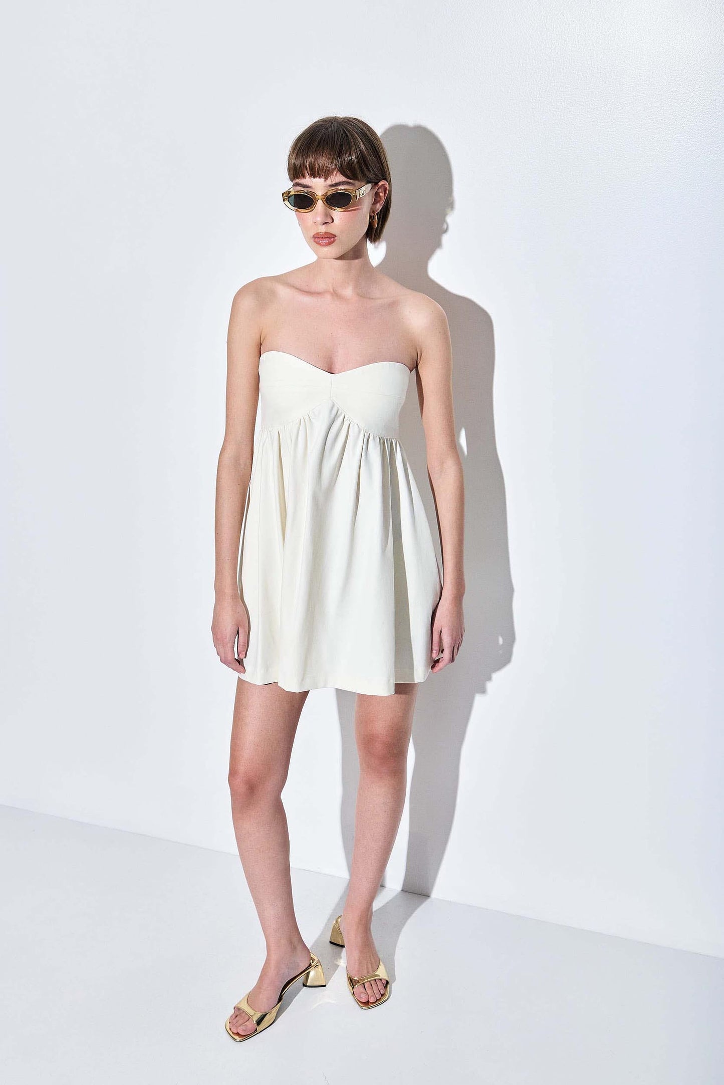 Tailored Daddy Corset Mini Dress