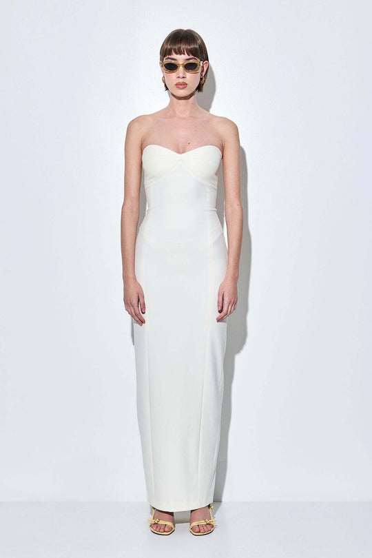 Tailored Daddy Corset Maxi Dress