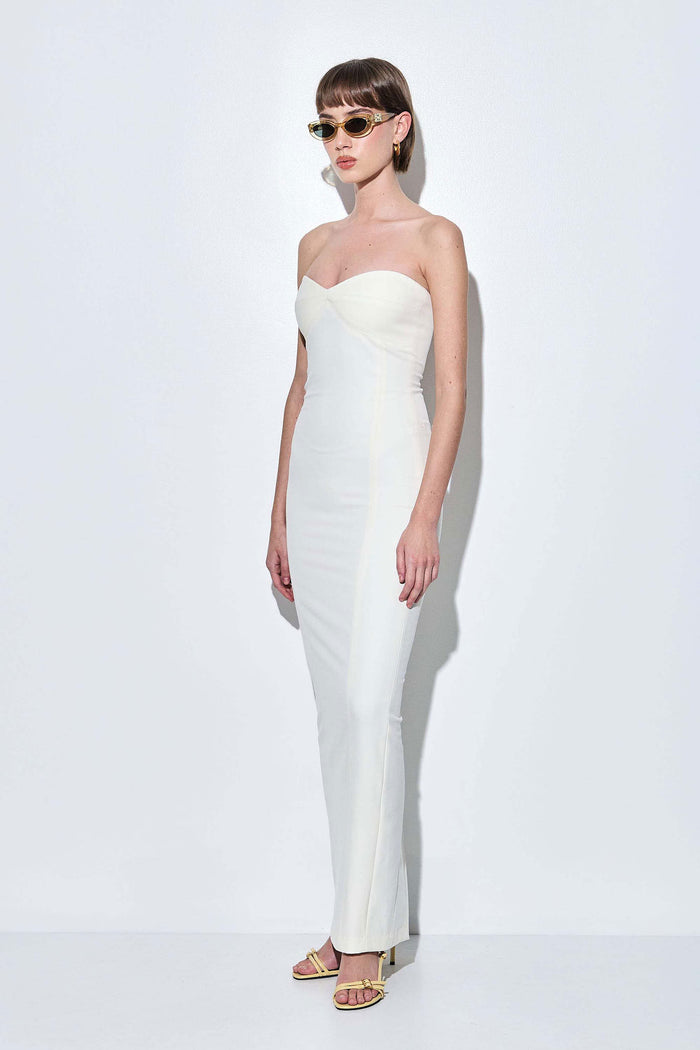 Tailored Daddy Corset Maxi Dress