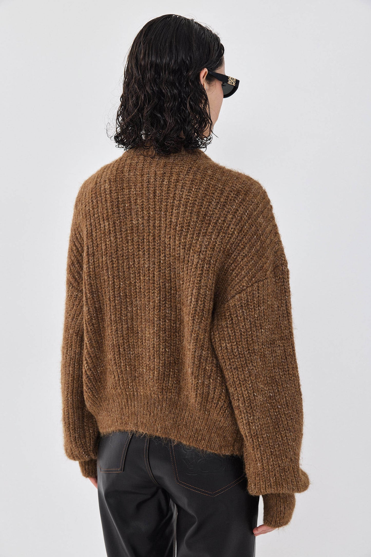 Oversized Fuzzy Cardigan - Dé Rococo