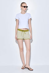 Sporty Knitted Shorts