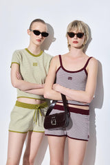 Sporty Knitted Shorts